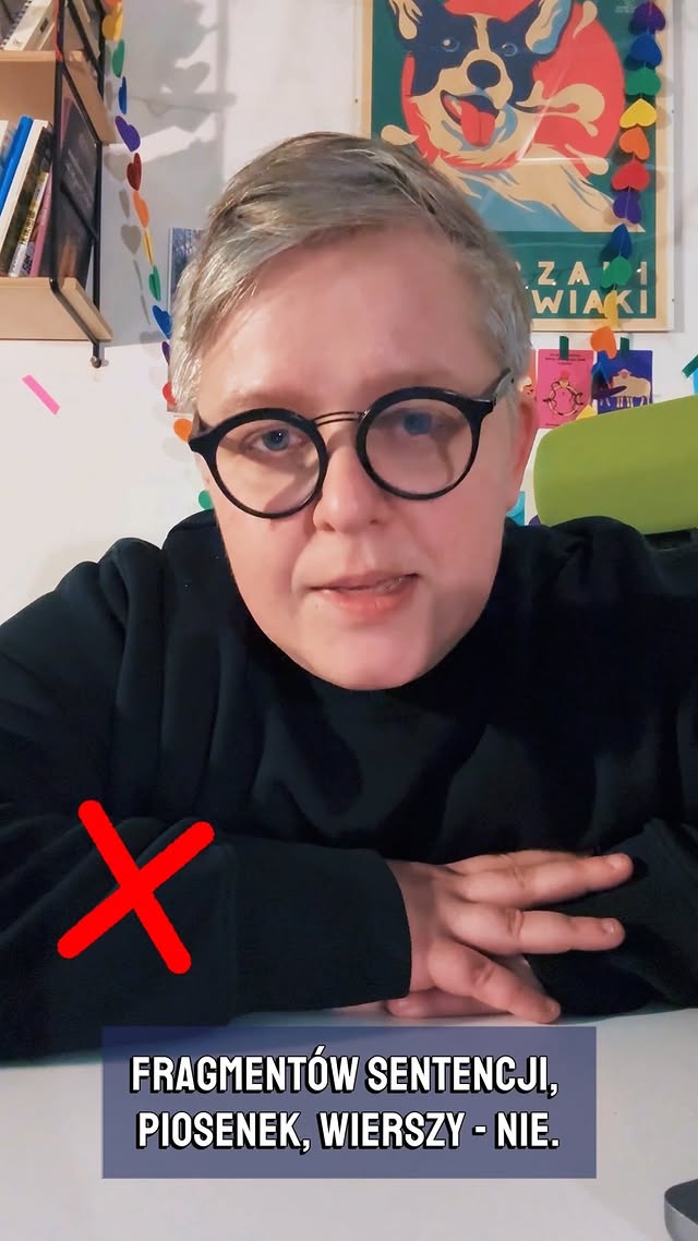 Czy na projekcie mogą się pojawić hasła?